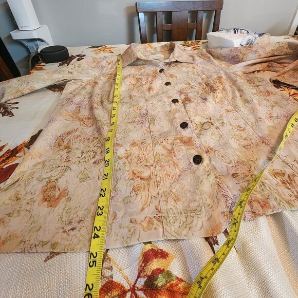 CJ BANKS WATERCOLORED JACKET - Picture 3 of 5